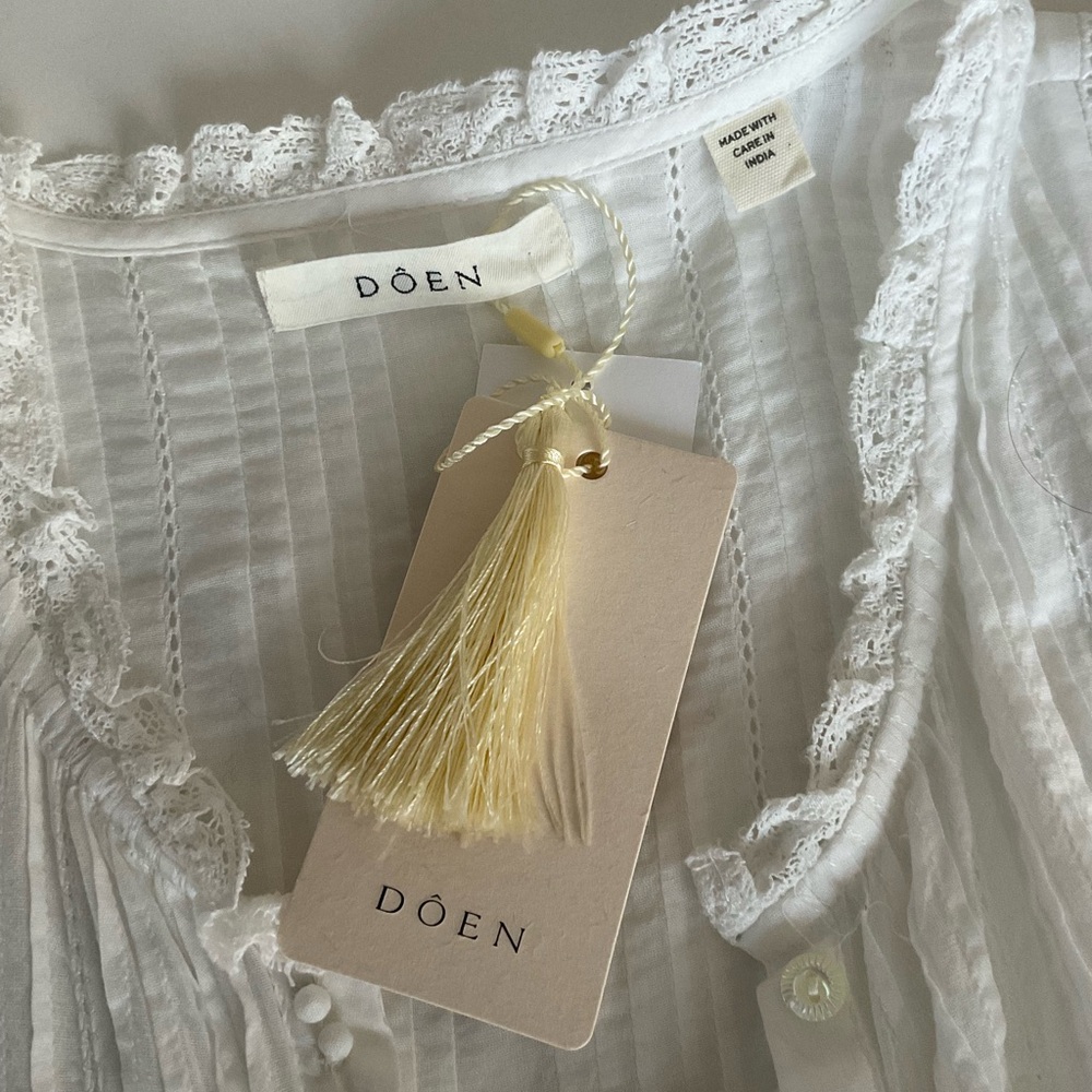 Doen Lace Tiered Midi Dress - Picture 6 of 10